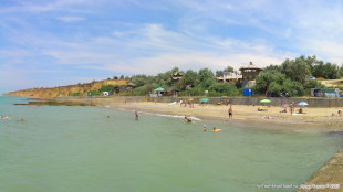 Южный участок пляжа Андреевка