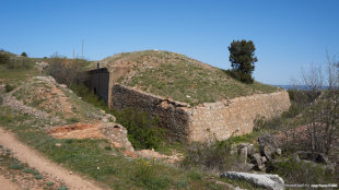 Укрытие на южной оконечности форта