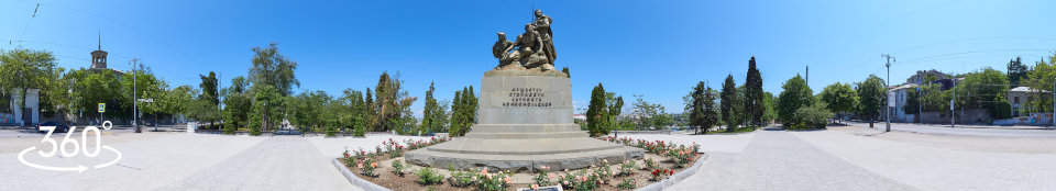 Памятник комсомольцам - панорама 360 градусов