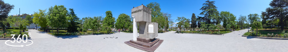 Памятник строителям - панорама 360 градусов