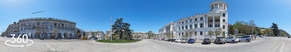 Площадь Лазарева - сферическая панорама 360 градусов