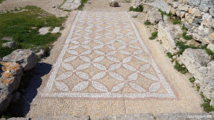 Мозаика у Уваровского комплекса