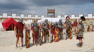 Легионеры V Македонского легиона