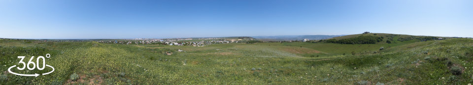 Вид на высоту Горная - панорама 360 гр.