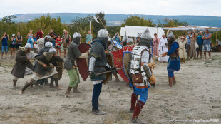 Бои средневековых русских воинов