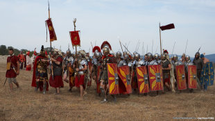 Римские легионеры на КВИФ