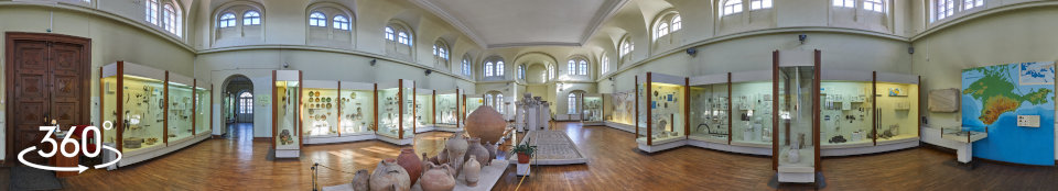 Средневековая экспозиция зал № 1 - сферическая панорама 360 градусов