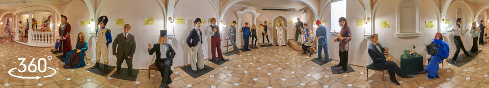 Музей восковых фигур, панорама 360 градусов 3