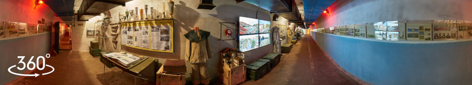 Система мониторинга умный город в Музее гражданской обороны, панорама 360 градусов
