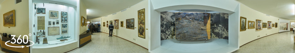 Экспозиция уцелевший фрагмент панорамы Рубо, фото