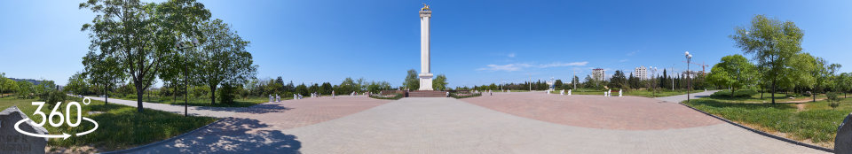 Стелла Георгию Победоносцу - сферическая панорама 360 градусов