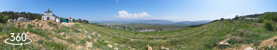 Скит святой Параскевы - панорама 360 градусов