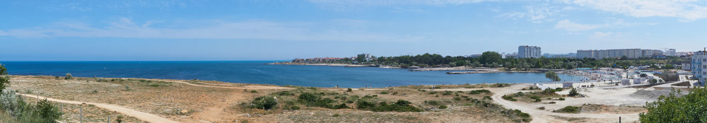 Пляж Адмиральская лагуна в Севастополе