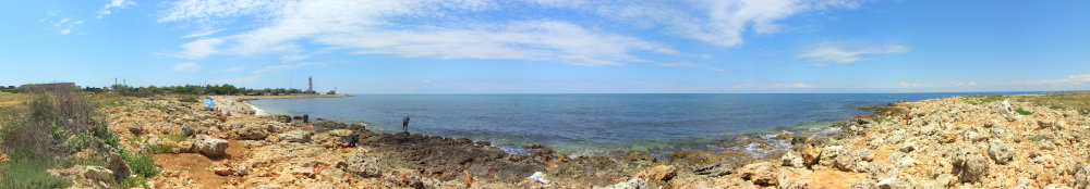 Пляжи Маячного полуострова в Севастополе
